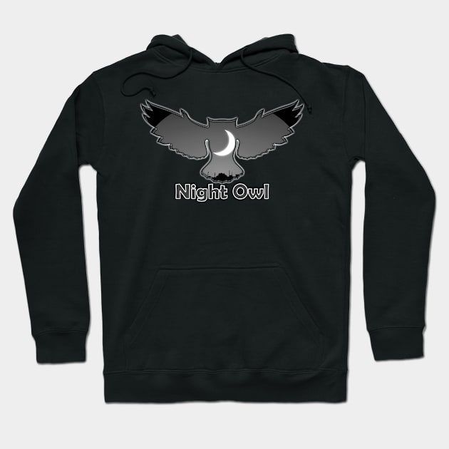 Night Owl Hoodie by CritterCommand